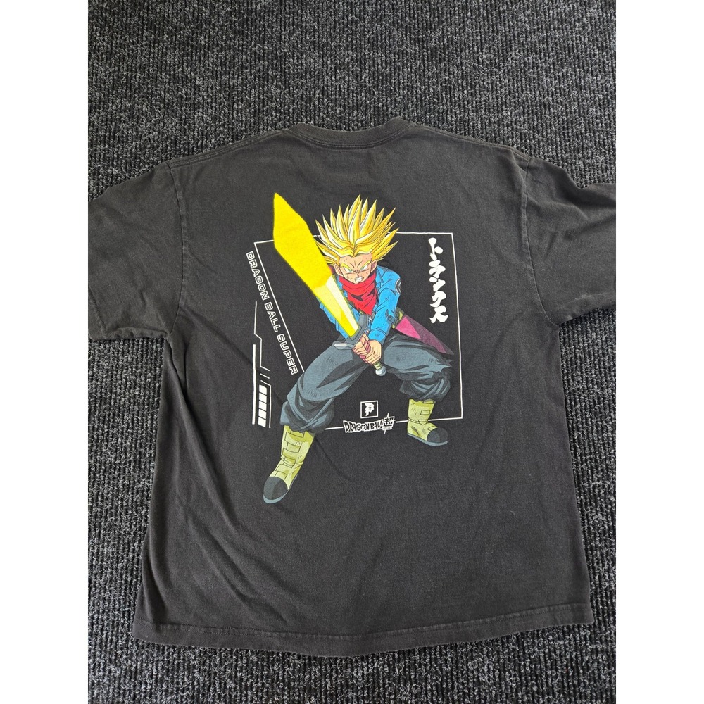 Primitive Dragon Ball Super Future Trunks Graphic T-Shirt Mens XL Faded Black